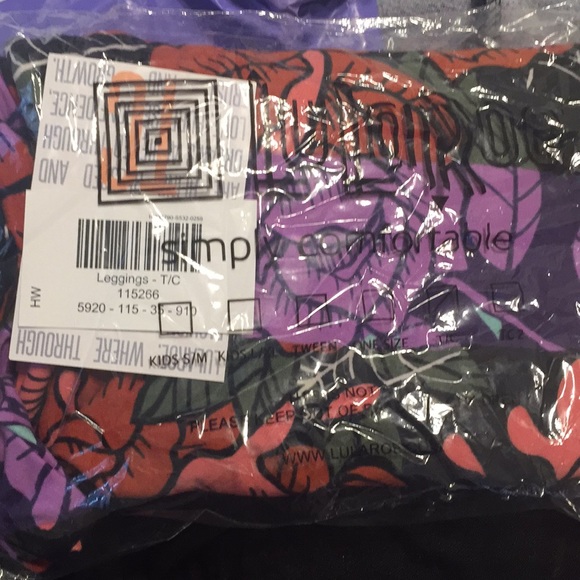 New Lularoe TC Halloween Leggings - Picture 2 of 2